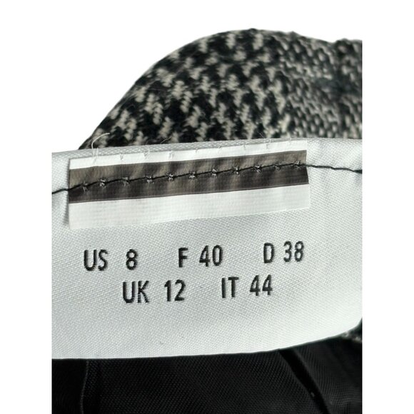 Rare Old Money Luxury AKRIS Punto 100% Wool Plaid Trousers, Women's Size 8 - Picture 5 of 10